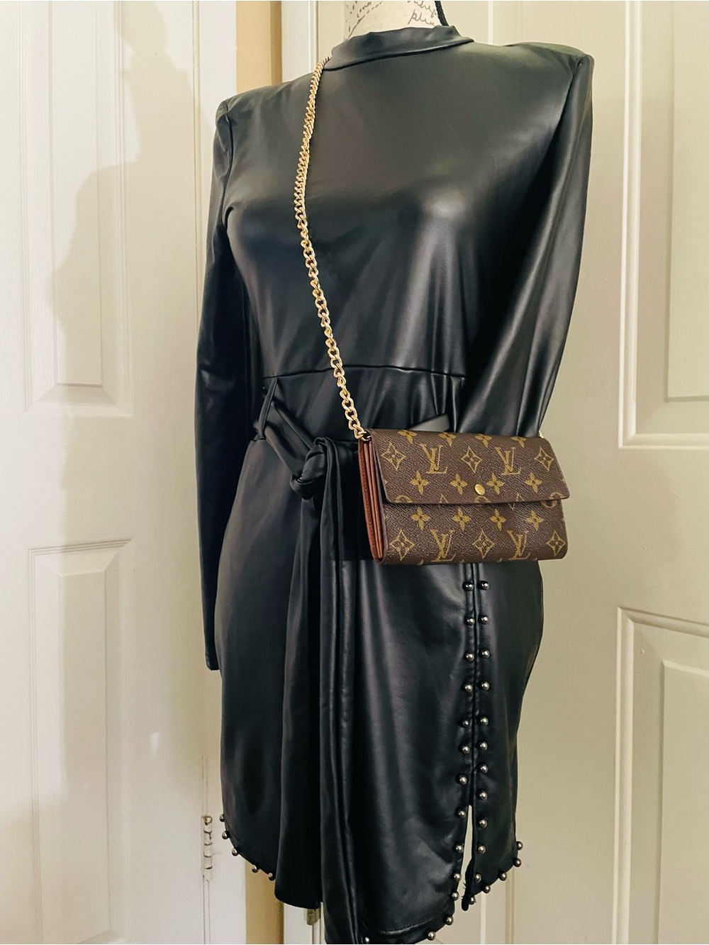Louis Vuitton long Wallet Leather Monogram